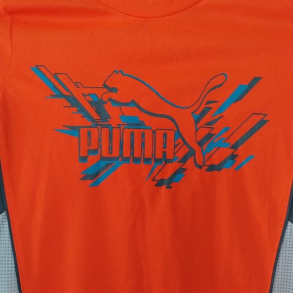 Puma Neon Orange Long Sleeve - Picture 3 of 5